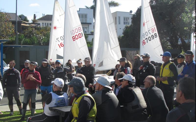 2018 RSA Laser Regatta photo copyright Chantal Grass taken at Panmure Lagoon Sailing Club and featuring the ILCA 7 class