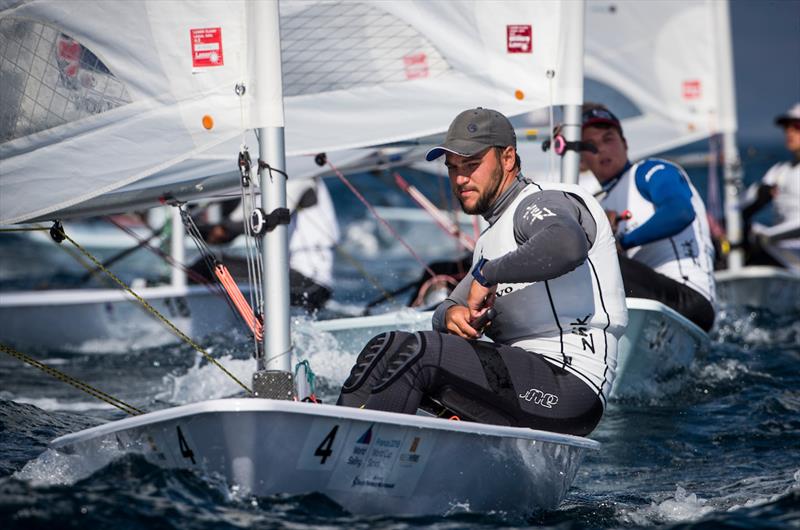 2018 World Cup Series Hyères Day 3 photo copyright Richard Langdon / Sailing Energy taken at  and featuring the ILCA 7 class