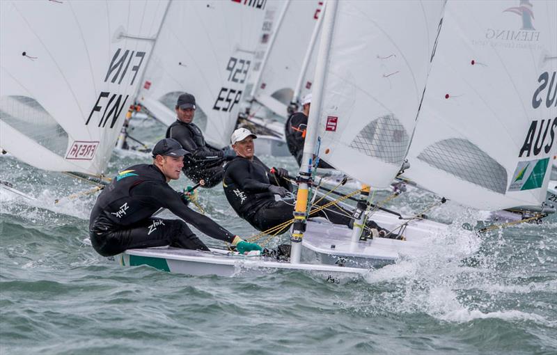 Matt Wearn - 2018 Laser European Championship - Day 5 photo copyright Thom Touw taken at  and featuring the ILCA 7 class
