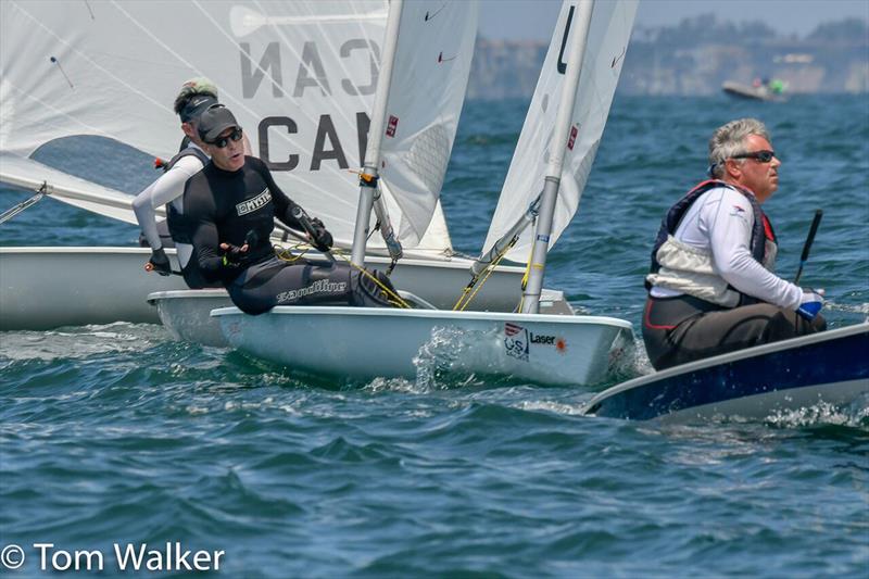 The Moorings Laser North American Championship photo copyright Tom Walker taken at Alamitos Bay Yacht Club and featuring the ILCA 7 class