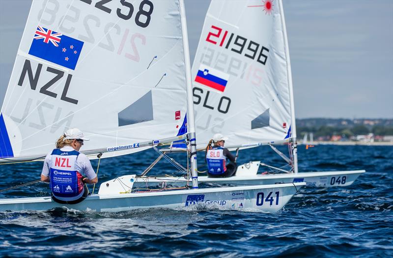 Sussannah Pyatt - Laser radial - (NZL) - Day 2 - Hempel Sailing World Championships, Aarhus, Denmark - photo © Sailing Energy / World Sailing