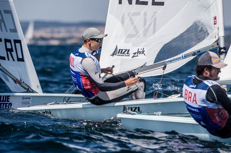 (NZL) - Hempel Sailing World Championships - Day 2 photo copyright Sailing Energy / World Sailing taken at Sailing Aarhus and featuring the ILCA 7 class