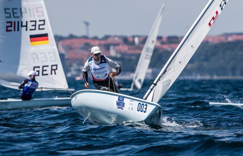 Sam Meech - (NZL) - Hempel Sailing World Championships - Day 2 photo copyright Sailing Energy / World Sailing taken at Sailing Aarhus and featuring the ILCA 7 class