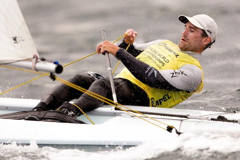 Sam Meech (NZL) - Laser- Day 3 - Hempel Sailing World Championships, Aarhus, Denmark - photo © Sailing Energy