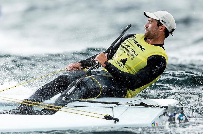 Sam Meech (NZL) - Laser - Day 4 - Hempel Sailing World Championships, Aarhus - August 2018 - photo © Sailing Energy / World Sailing