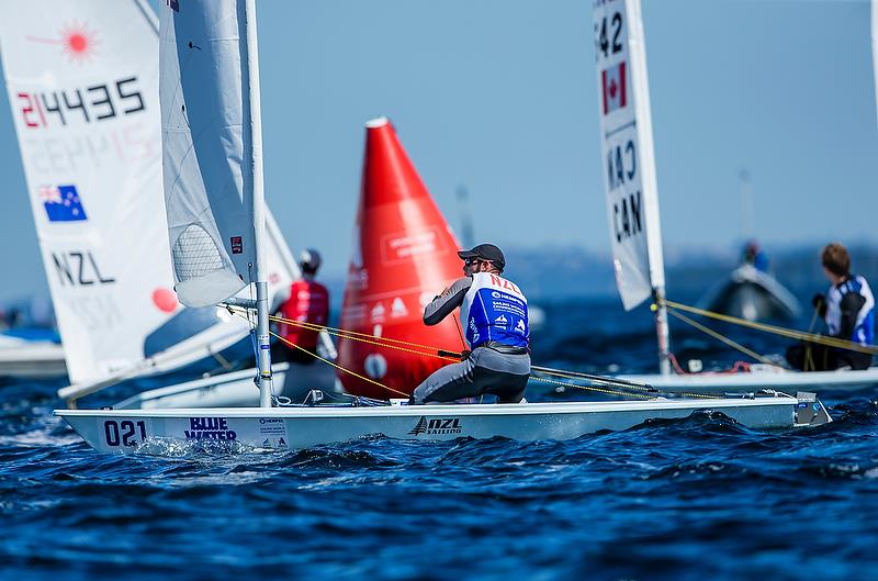 Andrew McKenzie (NZL) - Laser - Day 8 - Hempel Sailing World Championships 2018 - Aarhus, Denmark, August 2018 - photo © Sailing Energy / World Sailing