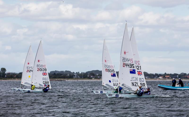 Sam Meech - (NZL)- Laser - Day 10 - Hempel Sailing World Championship, Aarhus, Denmark - August 2018 photo copyright Sailing Energy / World Sailing taken at  and featuring the ILCA 7 class