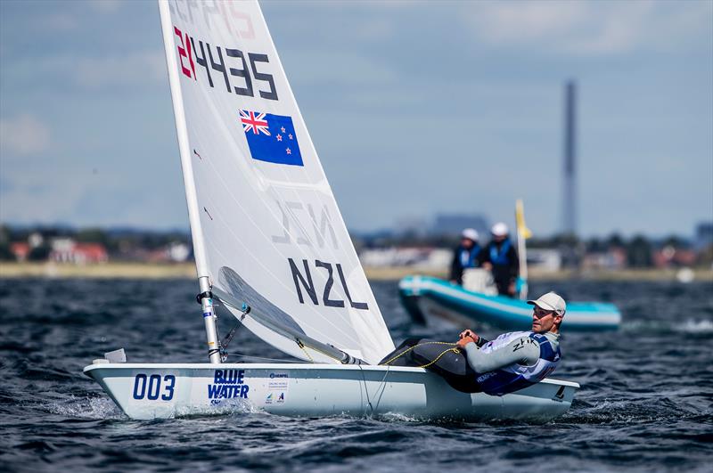 Sam Meech - (NZL)- Laser  Day 10 - Hempel Sailing World Championship, Aarhus, Denmark - August 2018 - photo © Sailing Energy / World Sailing