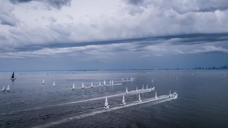 2018 Sail Melbourne International, Day 3 photo copyright Beau Outteridge taken at Royal Brighton Yacht Club and featuring the ILCA 7 class