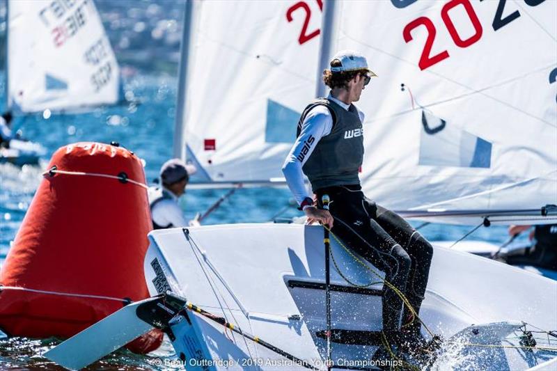 Laser fleet - Day 1, 2019 Australian Sailing Youth Championships - photo © Beau Outteridge / 2019 Australian Youth Championships