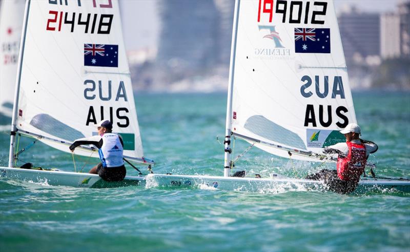 Tom Burton - 2019 Hempel World Cup Series Miami photo copyright Sailing Energy / World Sailing taken at  and featuring the ILCA 7 class