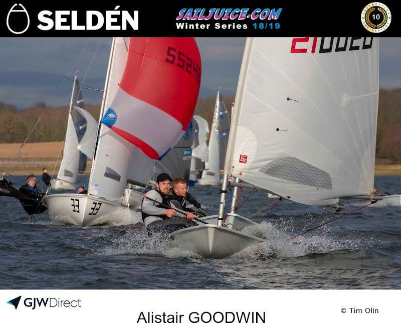 Alistair Goodwin took third overall in the 2019 Selden SailJuice Winter Series - photo © Tim Olin / www.olinphoto.co.uk