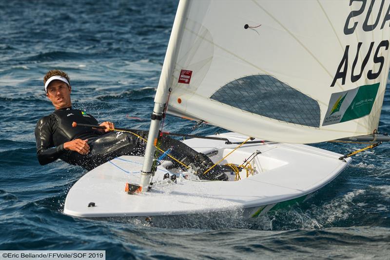 Australian Sailing Team at 51st Semaine Olympique Française - Day 4 photo copyright Eric Bellande taken at  and featuring the ILCA 7 class