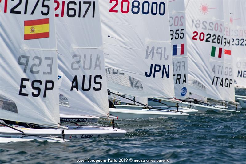 Day 3, European Laser Championships - May 22, 2019, Porto, Portugal - photo © Neuza Aires Pereira