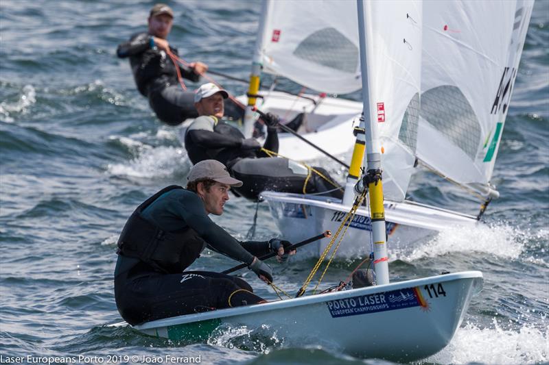 Laser European Championship Porto 2019 - Day 4 - photo © Joao Ferrand