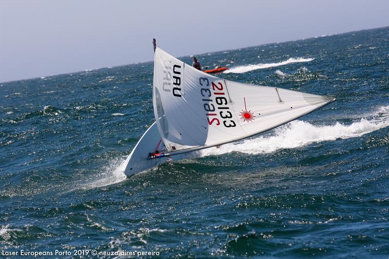 Day 5 - European Laser Championships - Porto, Portugal - May 2019 photo copyright Neuza Aires Pereira taken at  and featuring the ILCA 7 class