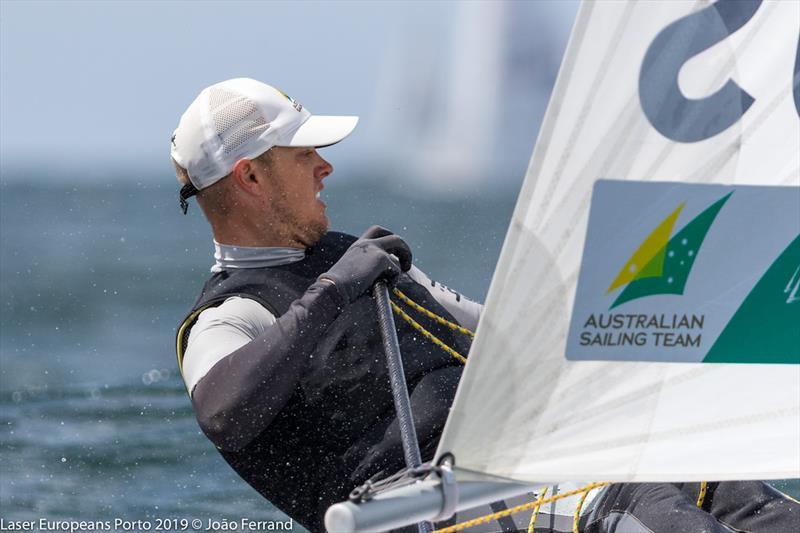 Laser European Championship Porto 2019 - Day 5 photo copyright Joao Ferrand taken at  and featuring the ILCA 7 class