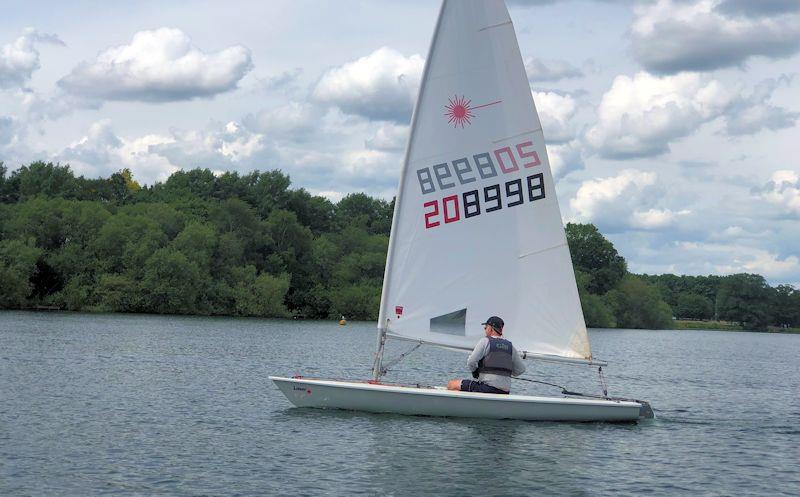 Laser Thames Valley Series at Aldenham  photo copyright ASC taken at Aldenham Sailing Club and featuring the ILCA 7 class