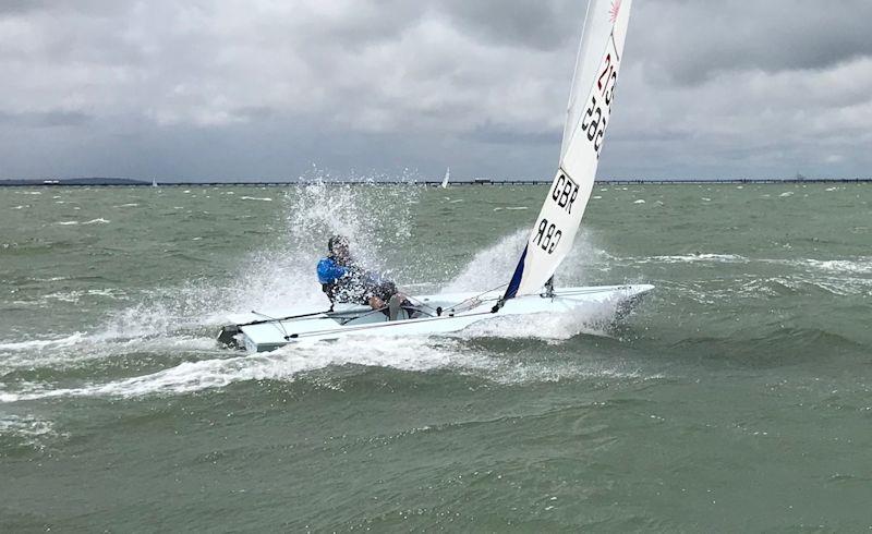 Essex Rigging Laser open meeting at Thorpe Bay  photo copyright Steve Hopper taken at Thorpe Bay Yacht Club and featuring the ILCA 7 class