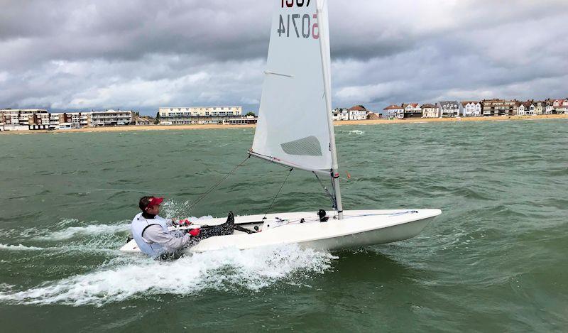 Essex Rigging Laser open meeting at Thorpe Bay  photo copyright Steve Hopper taken at Thorpe Bay Yacht Club and featuring the ILCA 7 class