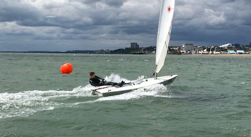 Essex Rigging Laser open meeting at Thorpe Bay  photo copyright Steve Hopper taken at Thorpe Bay Yacht Club and featuring the ILCA 7 class