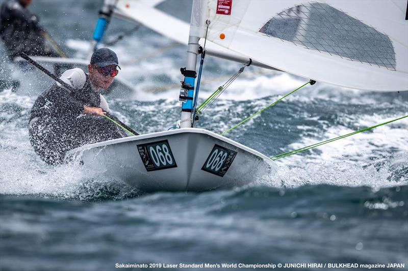 George Gautrey (NZL)  - Day 2, World Laser Championship, Sakaiminato, Japan July 2019 - photo © Junichi Hirai / Bulkhead Magazine Japan