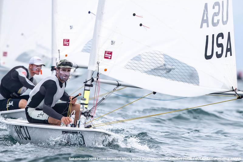 Charlie Buckingham on day 5 of the ILCA Laser Standard Men's World Championship - photo © Junichi Hirai /  Bulkhead Magazine Japan