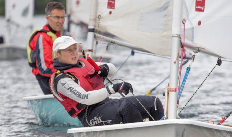 Sarah Mason wins First Lady in the Laser open meeting at Notts County photo copyright David Eberlin taken at Notts County Sailing Club and featuring the ILCA 7 class