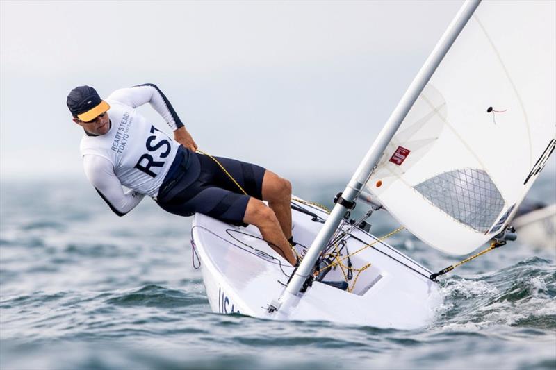 Chris Barnard, US Sailing Team Men's Laser - Ready Steady Tokyo day 2 - photo © Pedro Martinez / Sailing Energy / World Sailing