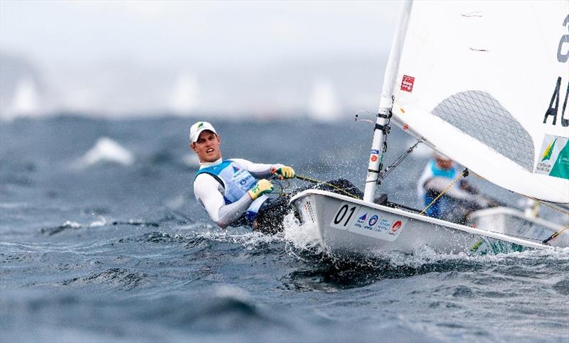 Matt Wearn - Hempel World Cup Series Enoshima, Day 4 photo copyright Pedro Martinez / Sailing Energy / World Sailing taken at  and featuring the ILCA 7 class