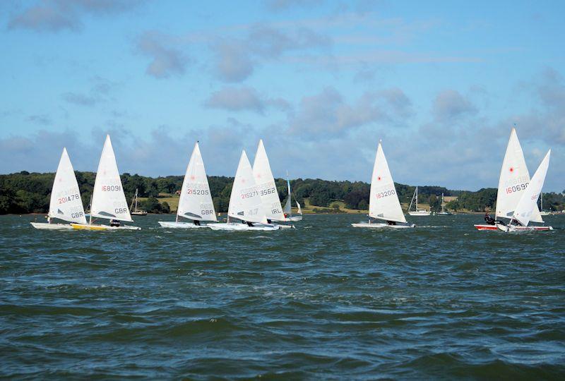 Laser open meeting at Royal Harwich photo copyright Carly Jones taken at Royal Harwich Yacht Club and featuring the ILCA 7 class