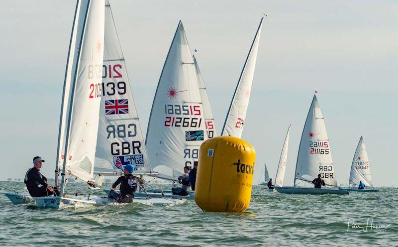 UKLA Noble Marine World & European Qualifier & Laser Masters at Hayling Island - Standard fleet - photo © Peter Hickson