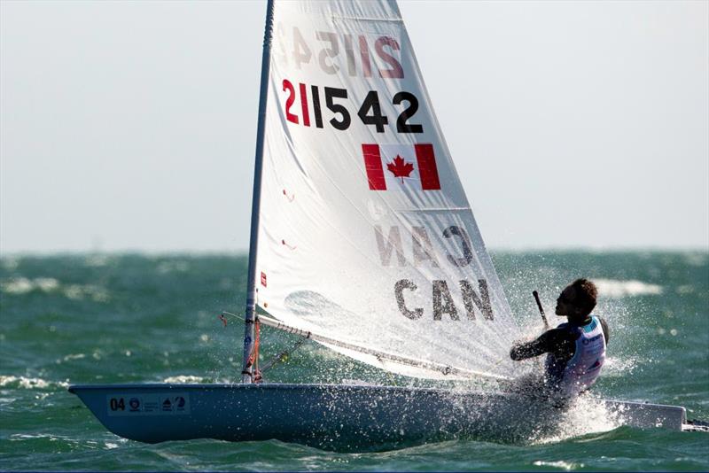 Robert Davis - 2020 Hempel World Cup Series Miami photo copyright Sailing Energy / World Sailing taken at  and featuring the ILCA 7 class