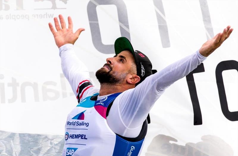 Trinidad and Tobago's Andrew Lewis - 2020 Hempel World Cup Series Miami - photo © Sailing Energy / World Sailing