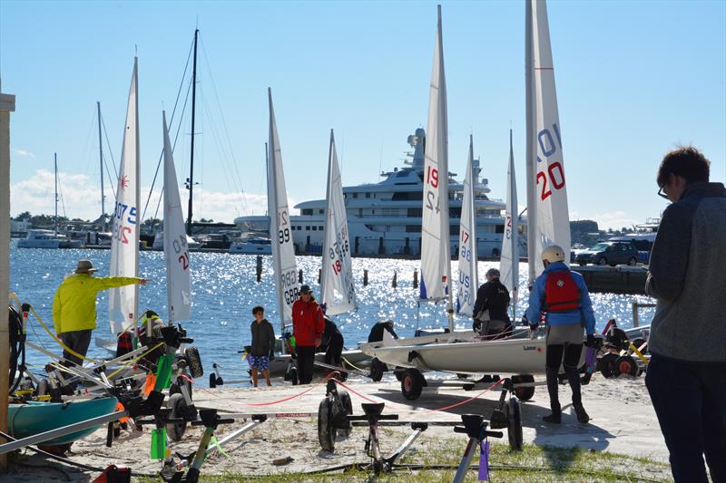 Laser Masters Midwinters East in Florida