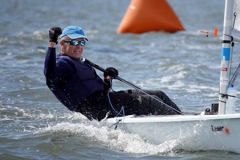 Guy Noble during the Laser Masters Midwinters East in Florida - photo © USSCoMC