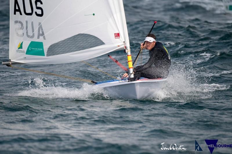 Luke Elliot - 2020 Laser Men's Standard World Championships, day 2 - photo © Jon West Photography