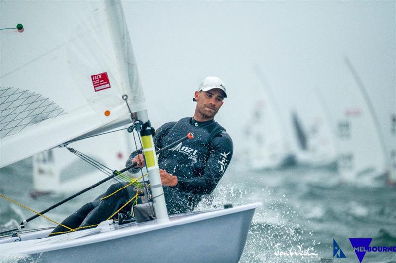 Sam Meech (NZL) - Laser World Championship - Melbourne - February 2020 photo copyright John West Photography taken at Sandringham Yacht Club and featuring the ILCA 7 class