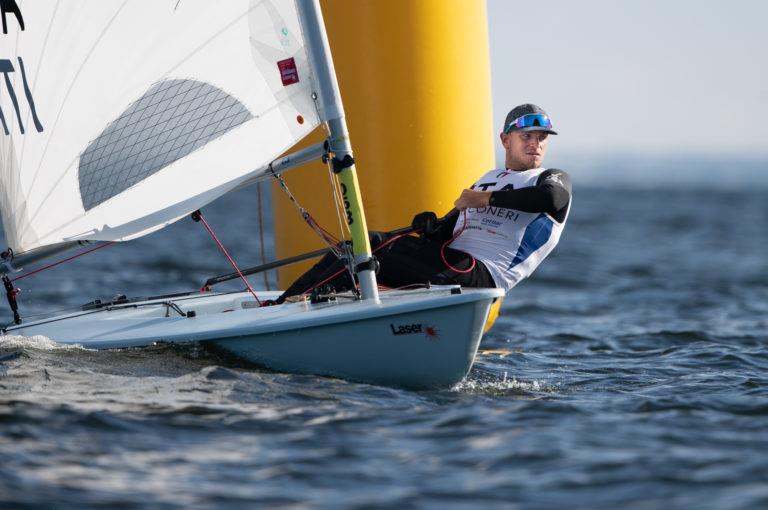 2020 Laser Senior Europeans in Gdansk, Poland day 4 photo copyright Thom Touw / www.thomtouw.com taken at  and featuring the ILCA 7 class