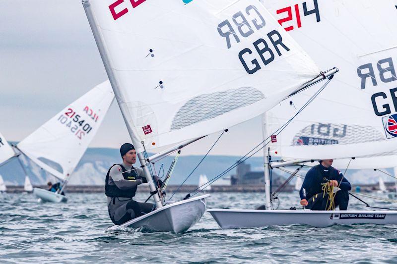 Jake FARREN-PRICE in the UKLA Noble Marine ILCA7 Autumn Qualifier - photo © Georgie Altham