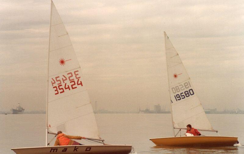 Jack Knights (GBR) wasn't just an early convert to the Laser, he became an ardent supporter and something of a media champion for the class photo copyright David Henshall taken at  and featuring the ILCA 7 class