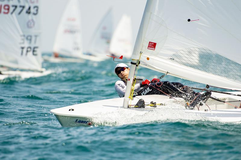 2021 Mussanah Open Championship - Day 2 photo copyright Oman Sail taken at  and featuring the ILCA 7 class