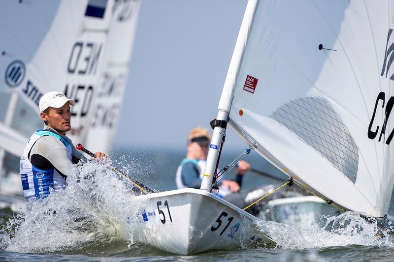 Hempel World Cup Series - Allianz Regatta in Medemblik day 2 photo copyright Sander van der Borch / Allianz Regatta taken at Regatta Center Medemblik and featuring the ILCA 7 class