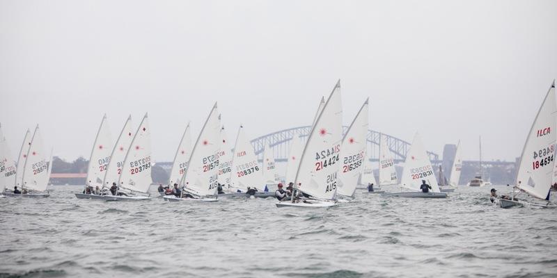 Laser sailing at Sydney Harbour - photo © PaqueretteWannebroucq