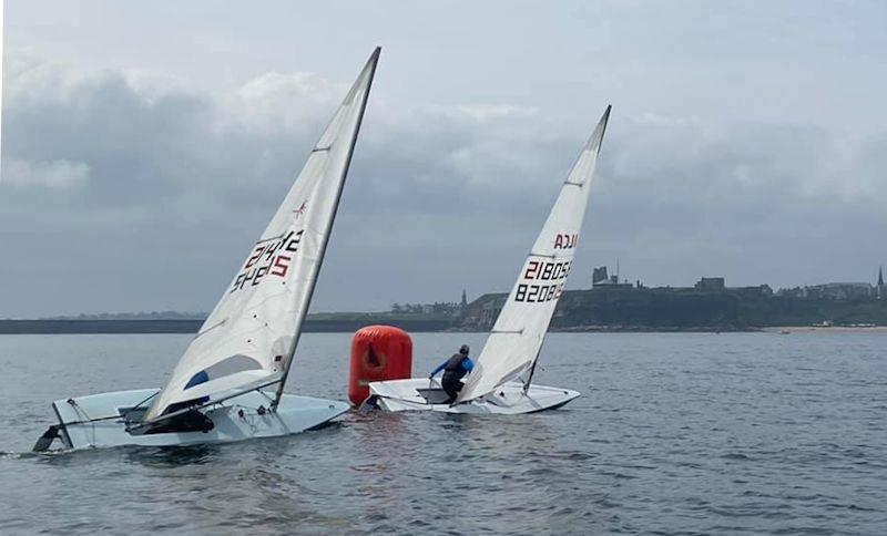 Laser open meeting at Tynemouth  photo copyright Colin Edgar taken at Tynemouth Sailing Club and featuring the ILCA 7 class