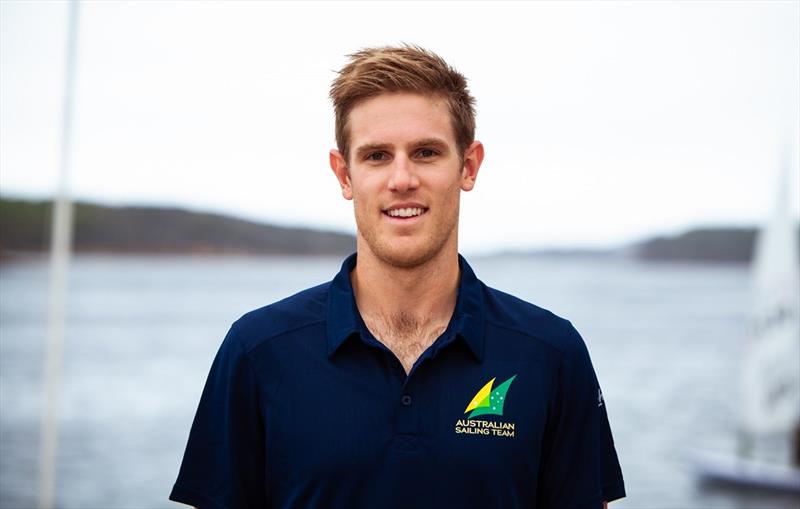 Laser sailor Matt Wearn photo copyright Australian Sailing Team taken at  and featuring the ILCA 7 class