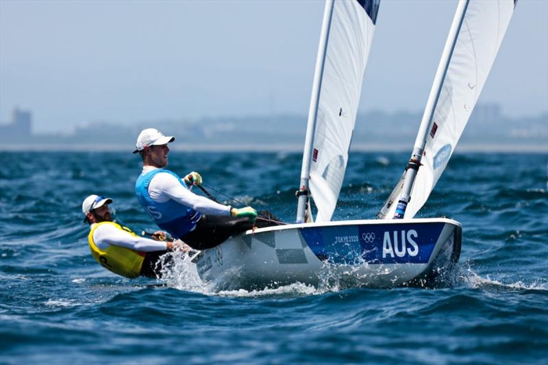 Matt Wearn - Tokyo 2020 Olympic regatta - photo © Sailing Energy / World Sailing