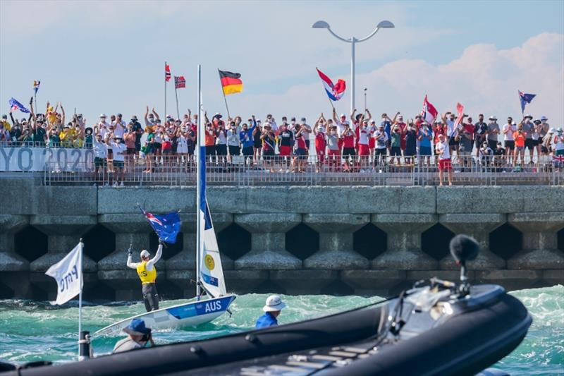 Matt Wearn - Tokyo 2020 Olympics Regatta photo copyright Sailing Energy / World Sailing taken at  and featuring the ILCA 7 class