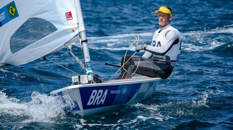 Robert Scheidt (BRA) - Laser Men - Tokyo2020 - Day 8- August 1, - Enoshima, Japan. - photo © Richard Gladwell / Sail-World.com / nz