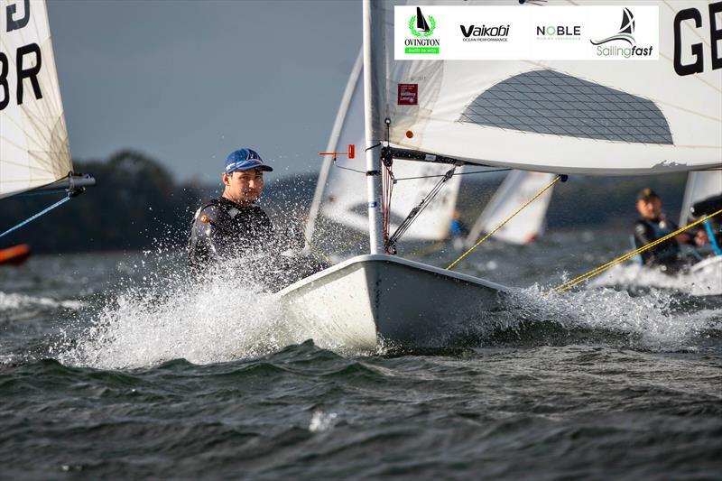 Joe Woodley during the 2021 UKLA ILCA 7 Inlands at Rutland photo copyright Lotte Johnson / www.lottejohnson.com taken at Rutland Sailing Club and featuring the ILCA 7 class